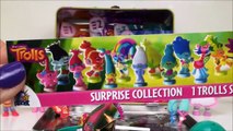 Dreamworks Trolls Tin Box Surprise Toys Blind Bags Series 1 2 3 4 Plastic Chocolate Egg Chupa Chups