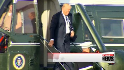 Trump reiterates that all options are on the table despite his first Asia nation tour next month