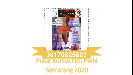 08170825883 Pusat Kursus EKG Perki Semarang 2020