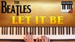 Урок фортепиано. The Beatles - Let it Be ( группа Битлз - Лет ит би) + ноты