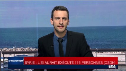 Syrie : L'EI aurait exécuté 116 personnes
