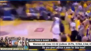 ESPN FIRST TAKE Do you give lebron a pass for this loss