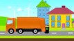 Kartun Mobil Anak Animasi Kartun Anak Mobil Truk, Mobil Sampah, Beko Kartun Untuk Anak ♥♥