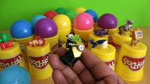 Many Balls Kinder Surprise Toys Minions Peppa Pig MLP Cars - Learn Colors! Video for Childrens