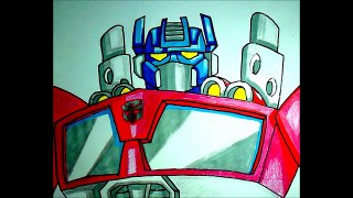 how to draw optimus, como desenhar optimus, como dibujar optimus transformers