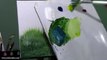 Acrylic Painting Lesson - How to Paint Grasses and Other Plants Using Fan Brush by JM Lisondra