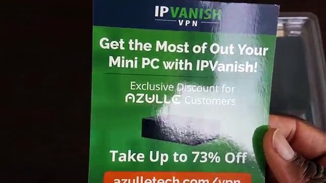 Azulle Mini Windows 10 PC Stick 2017 | 4GB RAM, 32GB , Intel 64 Bit Q | Fits in your pocket