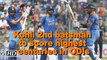 Kohli becomes second batsman to score highest numbers centuries in ODIs