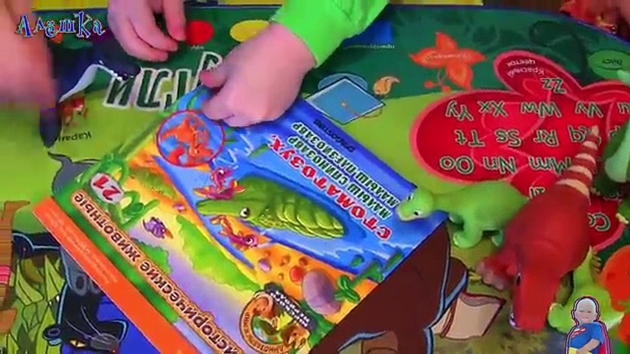 Динозавры №21. Малыши спинозавр и плезиозавр!