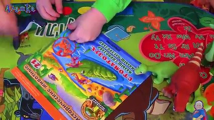 Динозавры №21. Малыши спинозавр и плезиозавр!