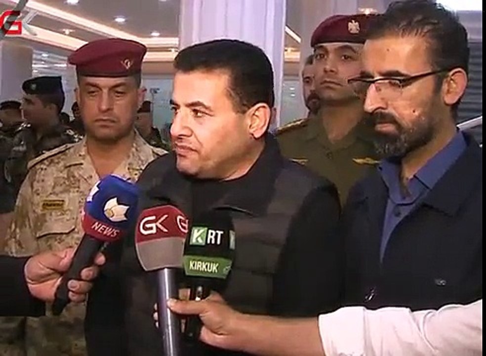 GK وەزیری ناوخۆی عیراق سەردانی مەكتەبی سیاسی ی.ن.ك-ی لە شاری كەركوك كرد .