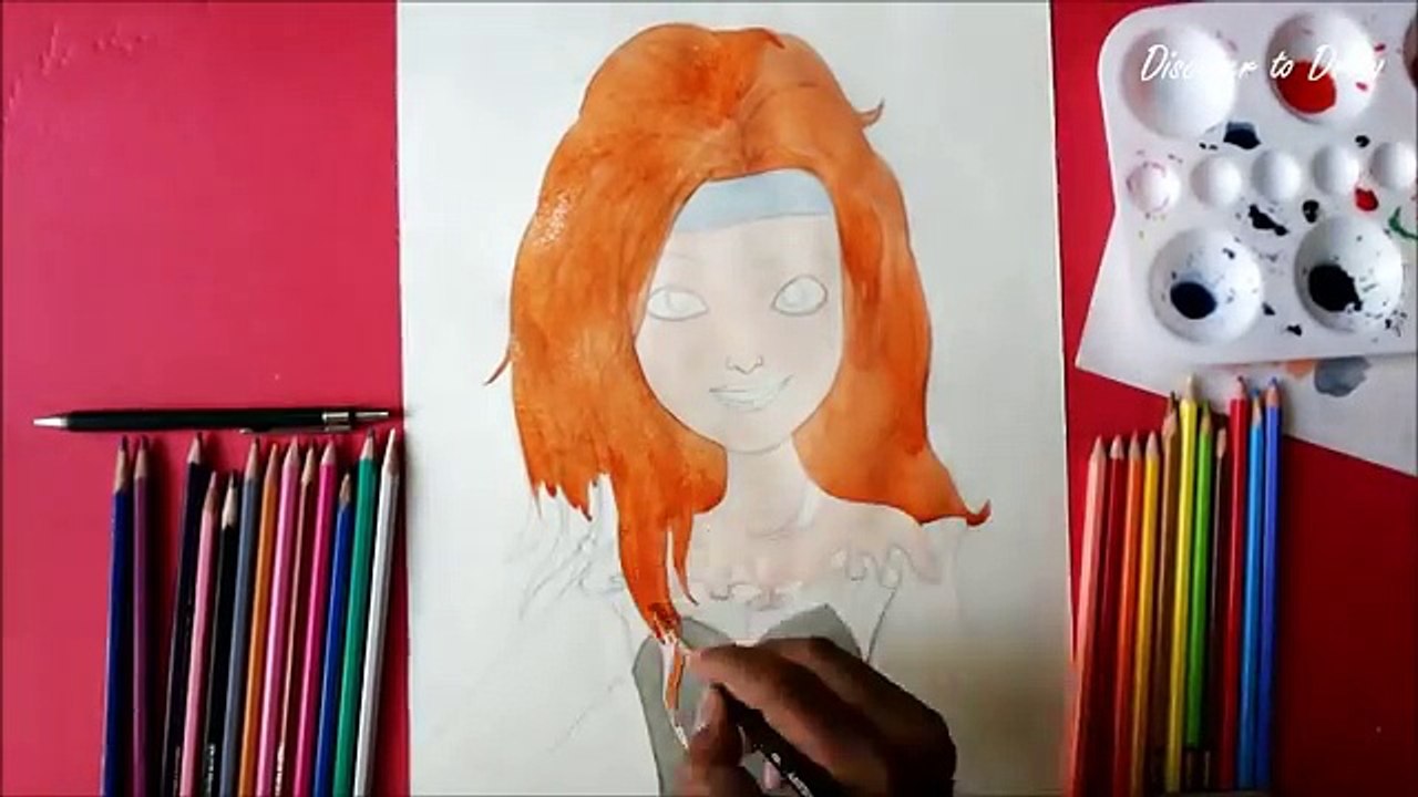 how to draw Tinker Bell and the pirate fairy Zarina