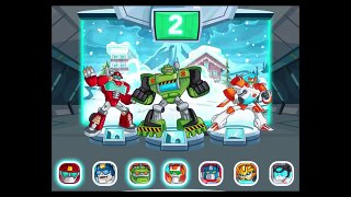 Transformers Rescue Bots: Disaster Dash - Dr. Morocco Morbot vs Bumblebee Dinobots