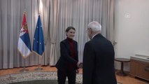 TBMM Başkanı Kahraman, Sırbistan Başbakanı Brnabic ile Görüştü