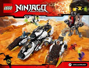 2016 Lego Ninjago Ultra Stealth Raider instructions 70595