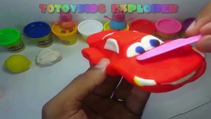 Carros 3 McQueen Massinha de Modelar Play doh Totoykids Explorer