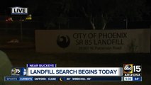 Police to search landfill for missing Phoenix woman