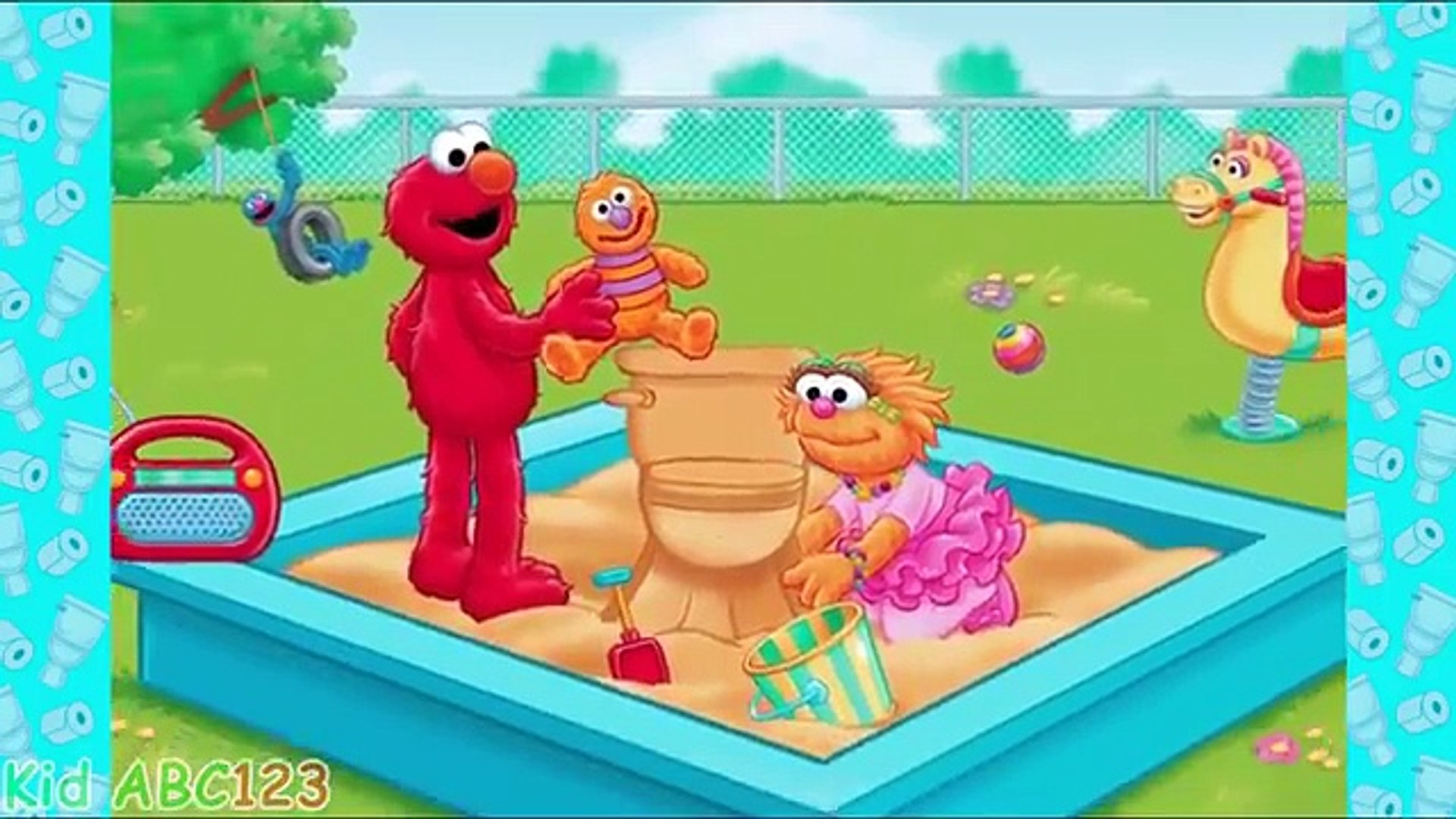 ♫ Potty Time with Elmo Apps (Sesame Street) - 5 fun songs for Kids - Vidéo  Dailymotion