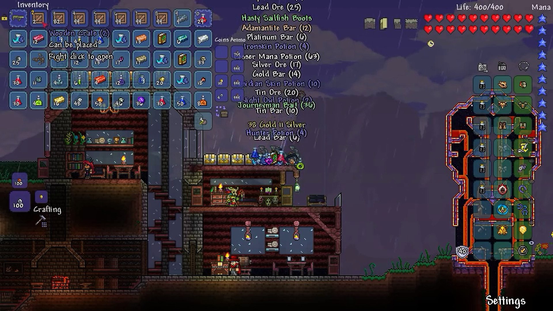 28] Terraria 1.3 Expert Mode | Opening 1136 Fishing Crates (Lets ...