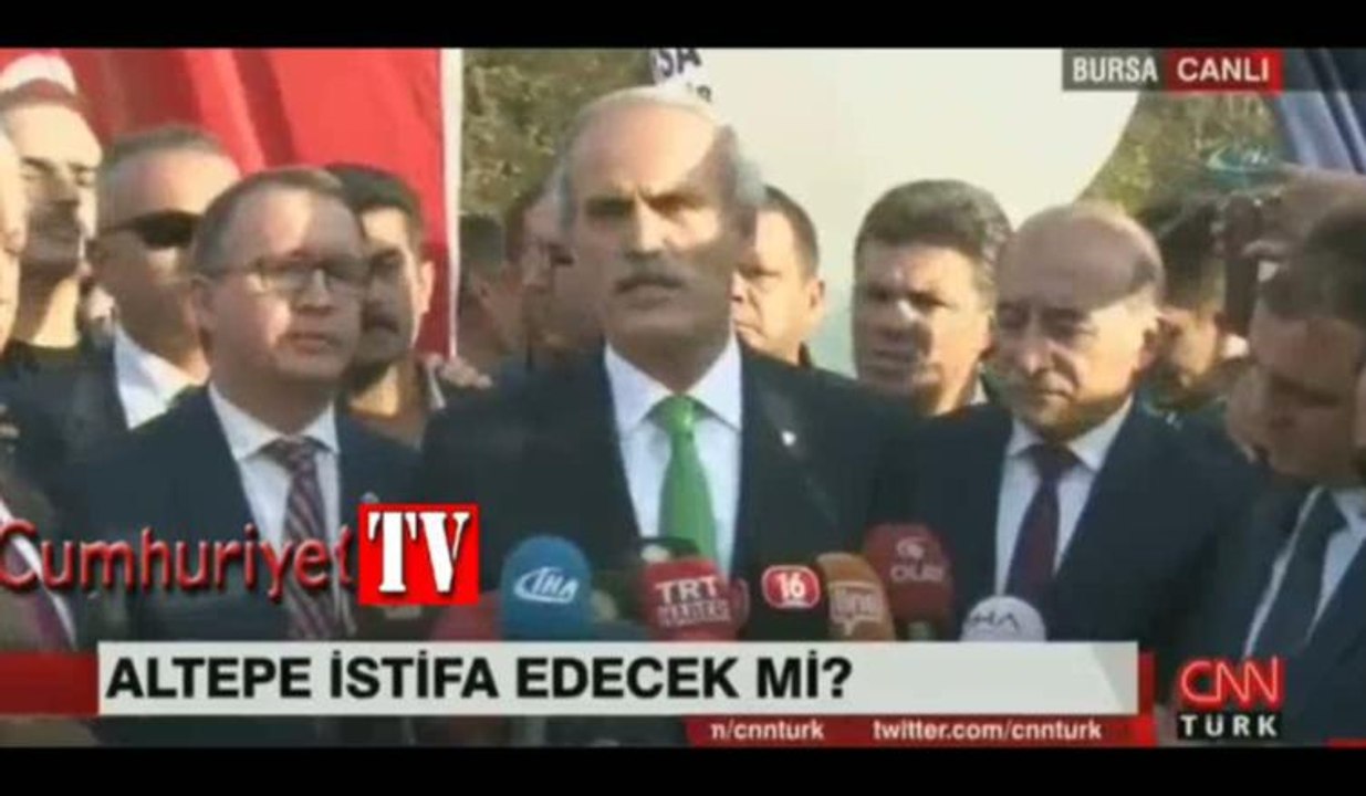 Bursa Büyükşehir Belediye Başkanı Recep Altepe istifasını açıkladı