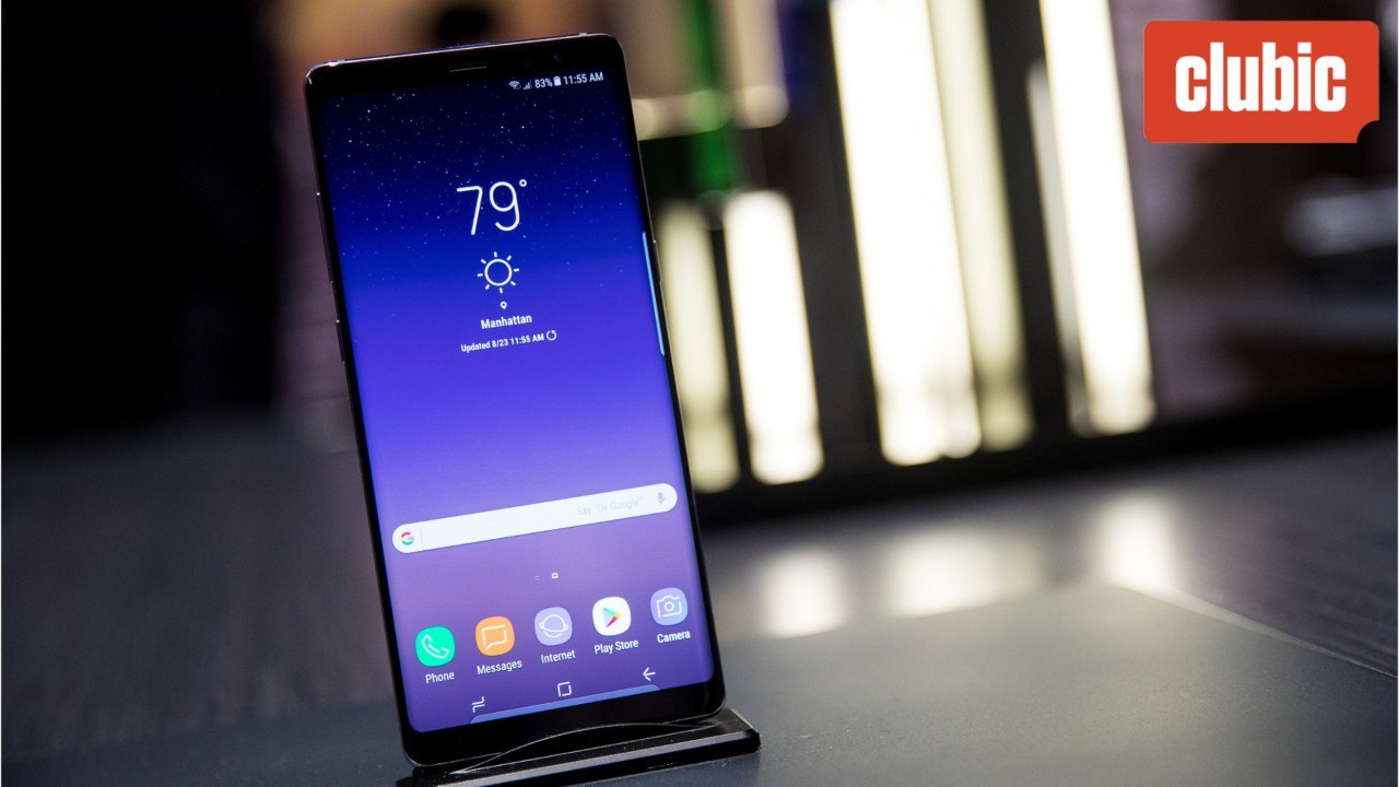 Pas de bouton physique pour le Samsung Galaxy 2018