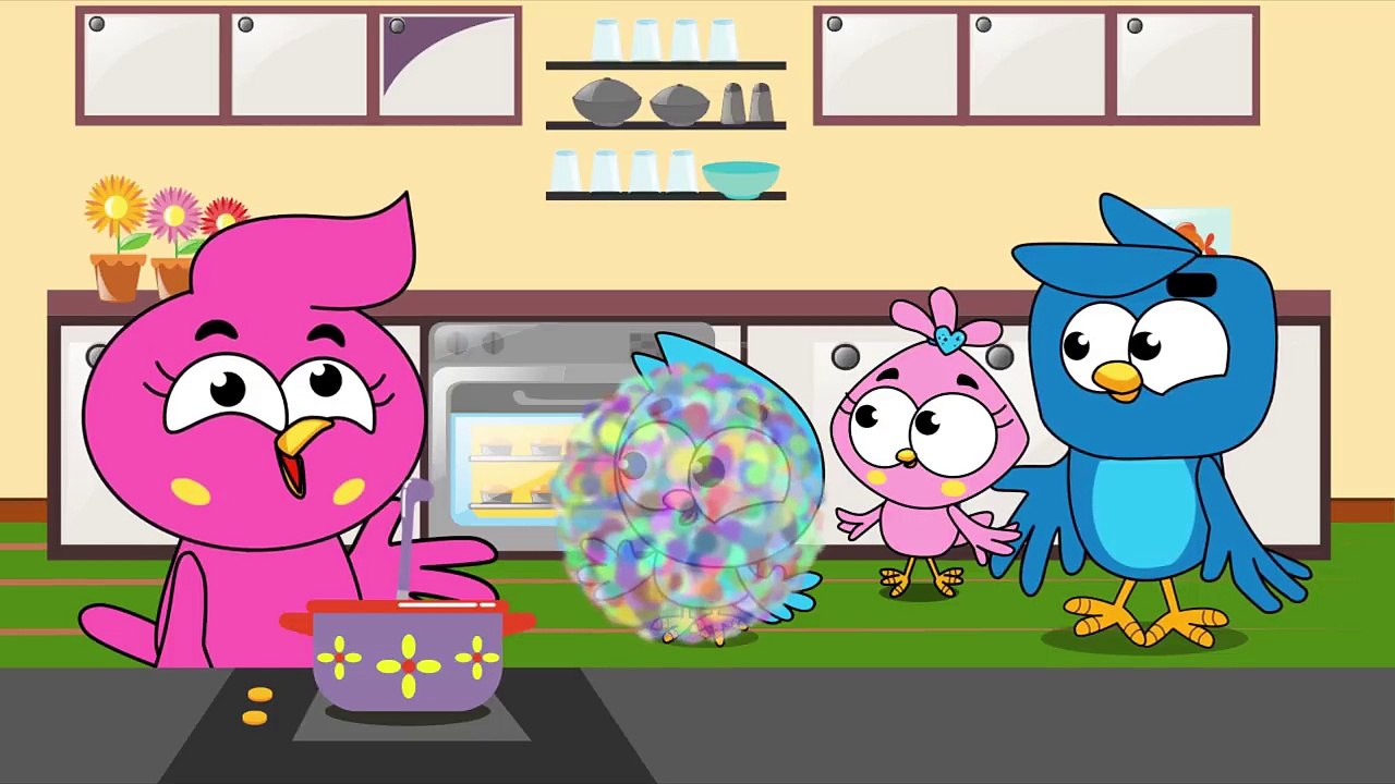 Birds Family Brush your teeth Full Episodes Cartoon Animation Nursery Rhymes