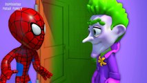 McDONALDS DRIVE THRU Prank! w/ Frozen Elsa Joker Spiderman Superhero 3D Clay Animation for Kids