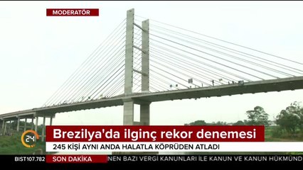 Brezilya'da ilginç rekor denemesi
