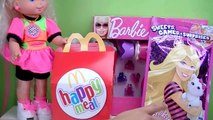 Barbie en la Cajita Feliz de McDonalds 2016 Europa, set de peluquería y bolsa sorpresa