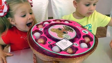 Bad Kids Steals Giant LOL Surprise for Children Pretend Play, funny kids video by Learn Colors With