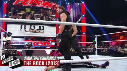 The Shield's greatest Triple Powerbombs