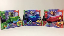 PJ Masks Vehicles Catboys Cat Car Gekkos Gekko Mobile Owlettes Owl Glider || Keiths Toy Box