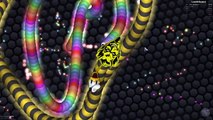Slither.io - 1 BAD SNAKE vs. 2000 FAST SNAKES! // Epic Slitherio Gameplay! (Slitherio Funny Moments)