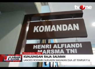 Jet Tempur F-16 Disiagakan Untuk Kawal Pesawat Raja Salman