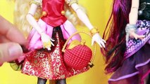 Ever After High Princess Apple White Snow White Raven Queen Evil Queen Toy Review