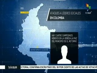 Colombia: Asesinan a otro líder social en Tarazá