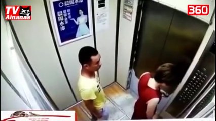 Momente tmerri per gruan ne ashensor (360video)