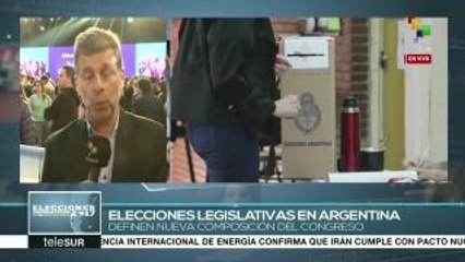 Download Video: Fluye poco a poco información de legislativas argentinas