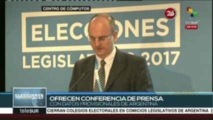 Director Nacional Electoral argentino pide paciencia a ciudadanos
