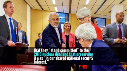 European Leaders Criticize Trump’s Disavowal of Iran Deal