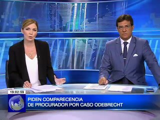 Piden comparecencia de Procurador por Caso Odebrecht