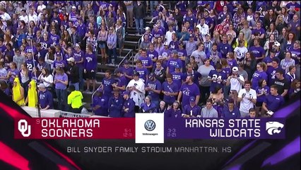 Oklahoma Highlights vs Kansas State - 10-21-17