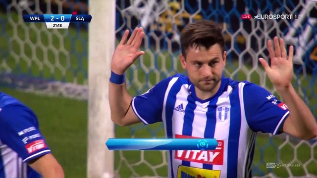 2-0 Kamil Biliński Goal Poland Ekstraklasa - 23.10.2017 Wisla Plock 2-0 Slask Wroclaw
