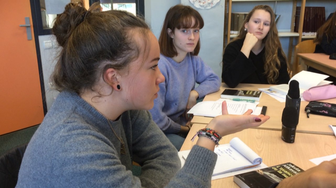 Débat entre élèves pour le Prix Femina des lycéens