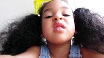 My Hair Care Routine Mixed Kid Curly Hair Frozen Vlog 212