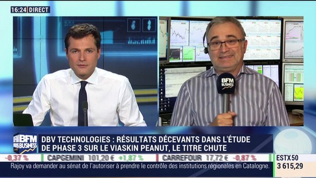 Chute de 50% de DBV Technologies en Bourse: C'est une situation catastrophique ! , Jean-Louis Cussac - 23/10