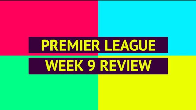 Opta weekly Premier League review - week 9