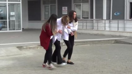 Üniversite Hastanesinde Deprem Tatbikatı