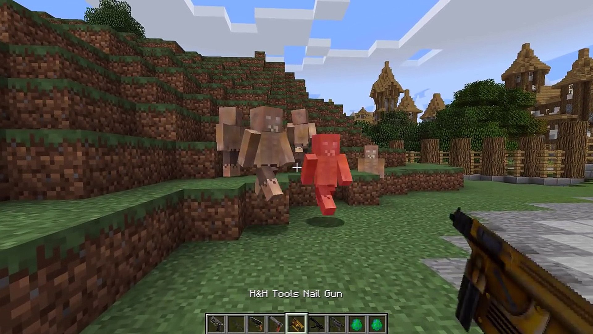 Minecraft Fallout Mod Fight Your Way Through The Flesh Eating Ghouls Minecraft 影片 Dailymotion
