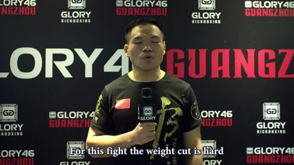 Zhou Wei wants to fight Simon Marcus